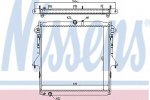 Радиатор охлаждения двигателя  для моделей: FORD (RANGER)