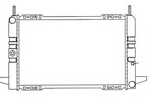 Радиатор охлаждения двигателя для моделей: FORD (SCORPIO, SCORPIO)