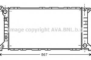 Радиатор охлаждения двигателя для моделей: FORD (TRANSIT, TRANSIT,TRANSIT,TRANSIT,TRANSIT)