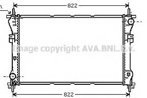 Радиатор охлаждения двигателя для моделей: FORD (TRANSIT, TRANSIT,TRANSIT)