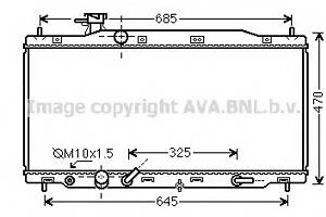 Радиатор охлаждения двигателя для моделей: HONDA (CR-V)