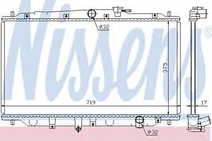 Радіатор охолодження двигуна для моделей: HONDA (PRELUDE)