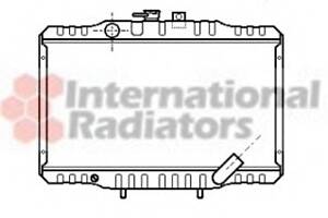 Радиатор охлаждения двигателя для моделей: HYUNDAI (H100, H100), MITSUBISHI (L-300,L-300,L-300,L-300)