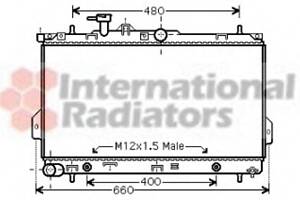 Радиатор охлаждения двигателя для моделей: HYUNDAI (MATRIX)