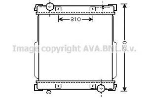 Радіатор охолодження двигуна для моделей: IVECO (EuroCargo)