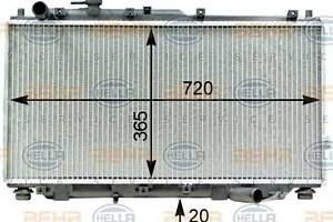 Радиатор охлаждения двигателя для моделей: KIA (SEPHIA, SHUMA,SHUMA,SHUMA)