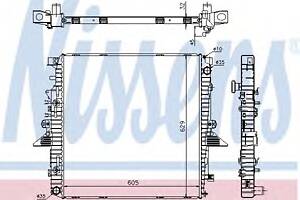 Радіатор охолодження двигуна для моделей: LAND ROVER (DISCOVERY, RANGE-ROVER, DISCOVERY)