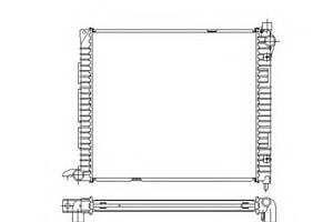 Радиатор охлаждения двигателя для моделей: LAND ROVER (FREELANDER, FREELANDER)