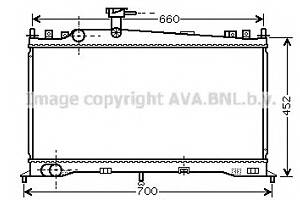 Радиатор охлаждения двигателя для моделей: MAZDA (6, 6,6)