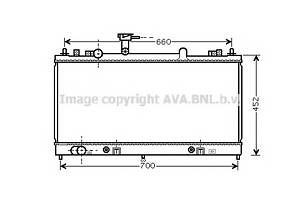 Радиатор охлаждения двигателя для моделей: MAZDA (6, 6,6)