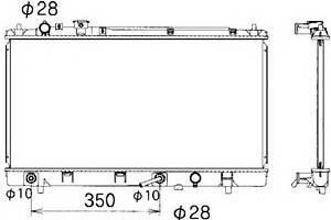 Радиатор охлаждения двигателя для моделей: MAZDA (PREMACY)