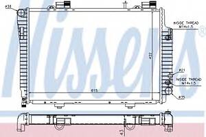 Радиатор охлаждения двигателя для моделей: MERCEDES-BENZ (C-CLASS, C-CLASS)