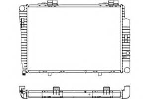 Радиатор охлаждения двигателя для моделей: MERCEDES-BENZ (C-CLASS, E-CLASS,C-CLASS,E-CLASS,SLK)