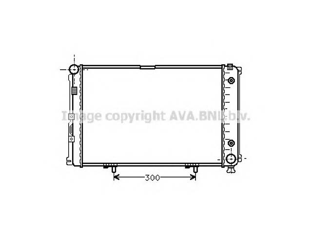 Радиатор охлаждения двигателя для моделей: MERCEDES-BENZ (C-CLASS)