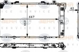 Радиатор охлаждения двигателя для моделей: MERCEDES-BENZ (S-CLASS)