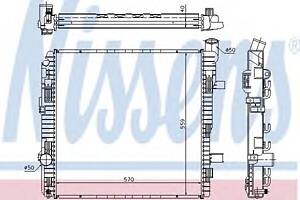 Радиатор охлаждения двигателя для моделей: MERCEDES-BENZ (VARIO, VARIO,VARIO,VARIO,VARIO)