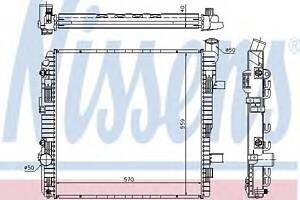 Радиатор охлаждения двигателя для моделей: MERCEDES-BENZ (VARIO, VARIO,VARIO,VARIO,VARIO)