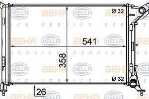 Радіатор охолодження двигуна для моделей: MINI (COOPER, CABRIO)