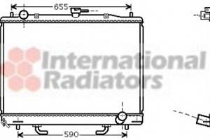 Радиатор охлаждения двигателя для моделей: MITSUBISHI (PAJERO, PAJERO,PAJERO)