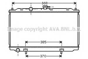 Радіатор охолодження двигуна для моделей: NISSAN (ALMERA, ALMERA, PRIMERA, PRIMERA, PRIMERA)