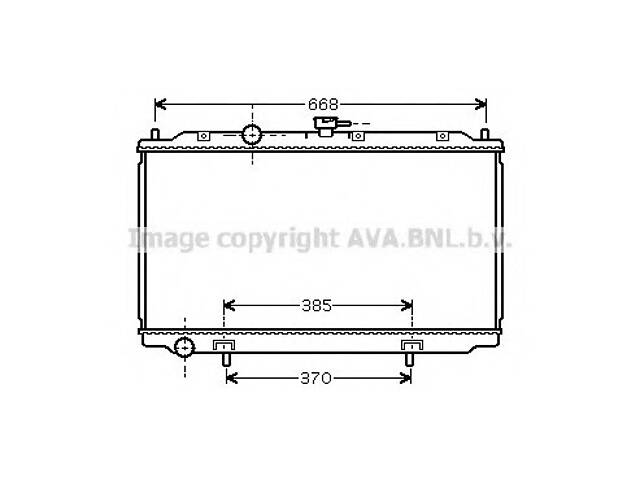 Радиатор охлаждения двигателя для моделей: NISSAN (ALMERA, ALMERA,PRIMERA,PRIMERA,PRIMERA)