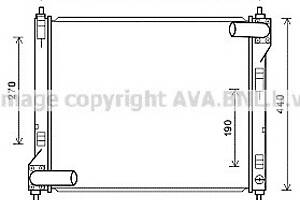 Радіатор охолодження двигуна для моделей: NISSAN (JUKE)
