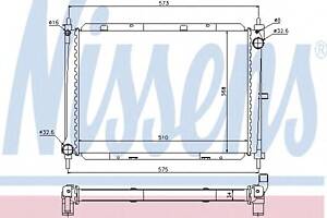Радиатор охлаждения двигателя для моделей: NISSAN (MICRA, NOTE)