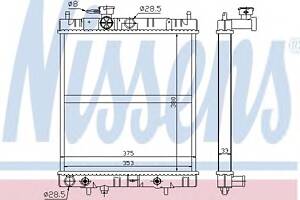 Радиатор охлаждения двигателя для моделей: NISSAN (MICRA)