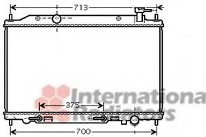 Радіатор охолодження двигуна для моделей: NISSAN (MURANO)