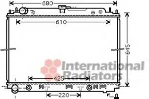 Радіатор охолодження двигуна для моделей: NISSAN (PATHFINDER, NAVARA)