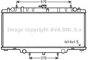 Радиатор охлаждения двигателя для моделей: NISSAN (PATROL)