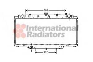 Радиатор охлаждения двигателя для моделей: NISSAN (PATROL)