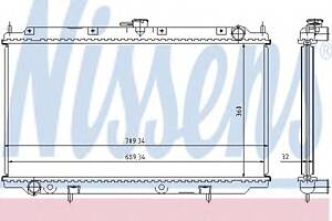 Радиатор охлаждения двигателя для моделей: NISSAN (PRIMERA, PRIMERA,PRIMERA)