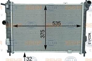 Радиатор охлаждения двигателя для моделей: OPEL (ASTRA, ASTRA,ASTRA,ASTRA), VAUXHALL (ASTRA,ASTRA,ASTRA)