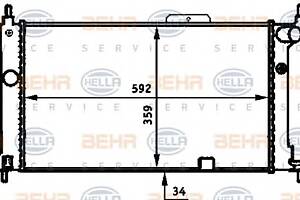Радиатор охлаждения двигателя для моделей: OPEL (ASTRA, ASTRA,ASTRA,ASTRA,ASTRA,ASTRA,ASTRA,ASTRA), VAUXHALL (ASTRA,AST