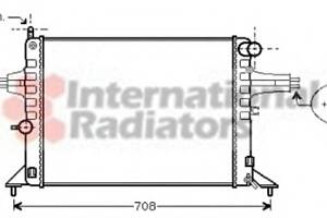 Радиатор охлаждения двигателя для моделей: OPEL (ASTRA, ASTRA,ASTRA,ASTRA,ZAFIRA,ASTRA,ASTRA)
