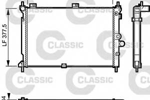 Радиатор охлаждения двигателя для моделей: OPEL (KADETT, KADETT,KADETT,ASTRA,ASTRA,ASTRA,ASTRA), VAUXHALL (ASTRA,ASTRA,