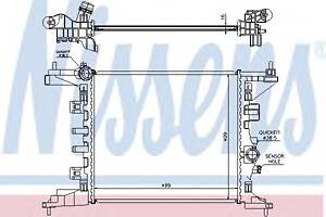 Радиатор охлаждения двигателя для моделей: OPEL (MERIVA), VAUXHALL (MERIVA)