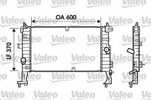 Радиатор охлаждения двигателя для моделей: OPEL (MERIVA), VAUXHALL (MERIVA)