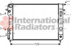 Радіатор охолодження двигуна для моделей: OPEL (OMEGA, OMEGA)