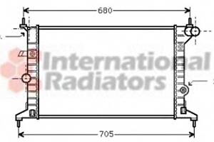 Радиатор охлаждения двигателя для моделей: OPEL (VECTRA, VECTRA,VECTRA)