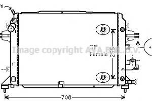 Радиатор охлаждения двигателя для моделей: OPEL (ZAFIRA, ZAFIRA), VAUXHALL (ZAFIRA)