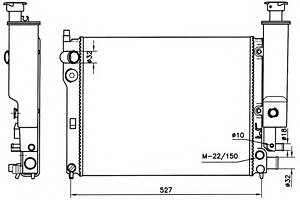 Радиатор охлаждения двигателя для моделей: PEUGEOT (405, 405)