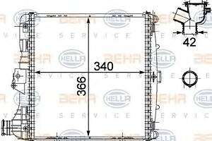 Радиатор охлаждения двигателя для моделей: PORSCHE (911, BOXSTER,911,CAYMAN,911)