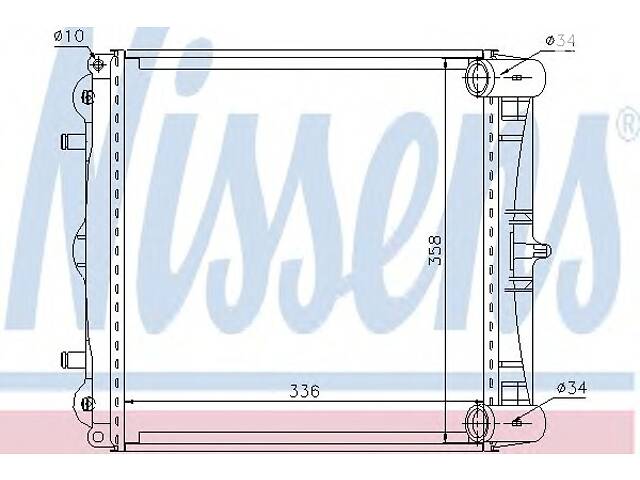 Радиатор охлаждения двигателя для моделей: PORSCHE (BOXSTER, 911,911,911)