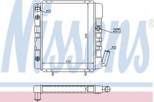 Радиатор охлаждения двигателя для моделей: RENAULT (11, SUPER,9)