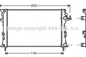 Радиатор охлаждения двигателя для моделей: RENAULT (LAGUNA, LAGUNA,ESPACE)
