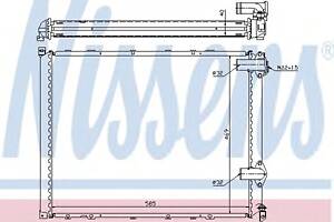Радиатор охлаждения двигателя для моделей: RENAULT (SAFRANE, SAFRANE)