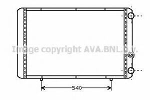Радиатор охлаждения двигателя для моделей: RENAULT (TRAFIC, TRAFIC,TRAFIC)