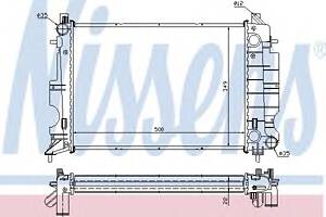 Радиатор охлаждения двигателя для моделей: SAAB (900, 900,900,9-3,9-3)